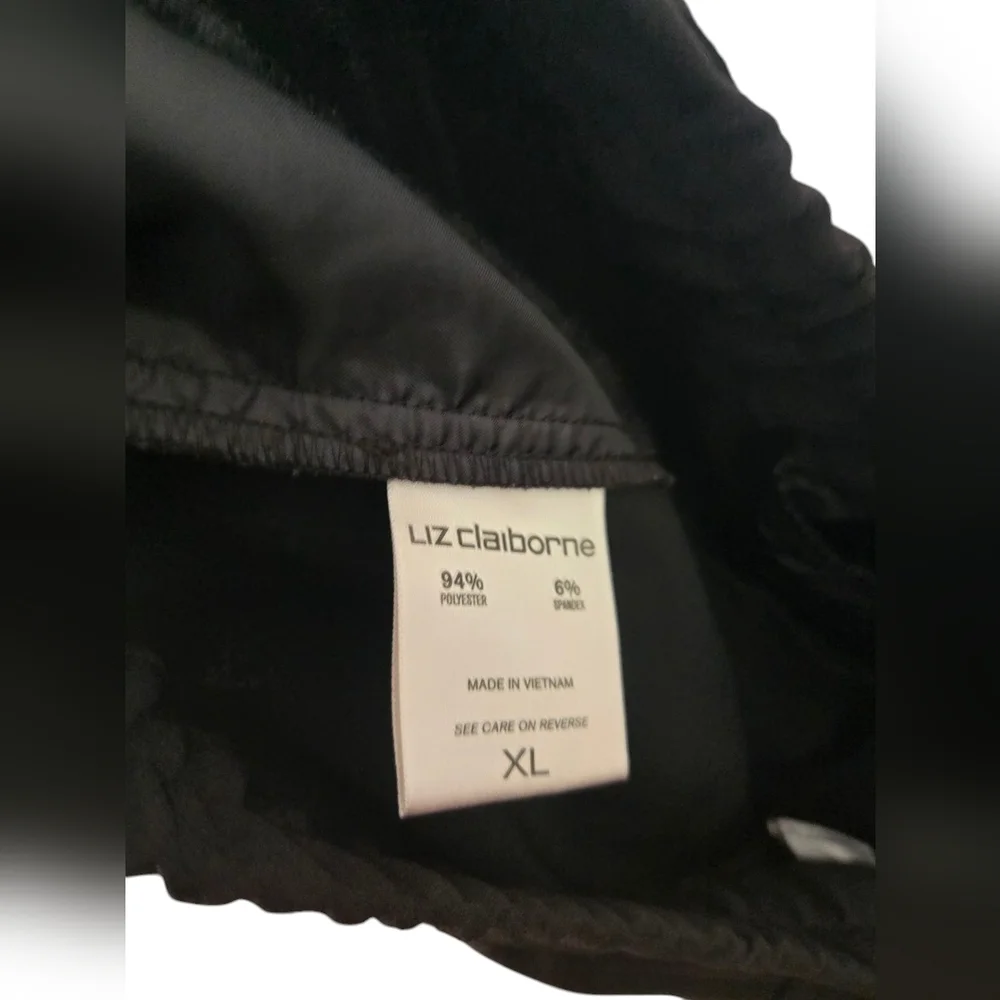 Liz Claiborne Black Pants Size Xl